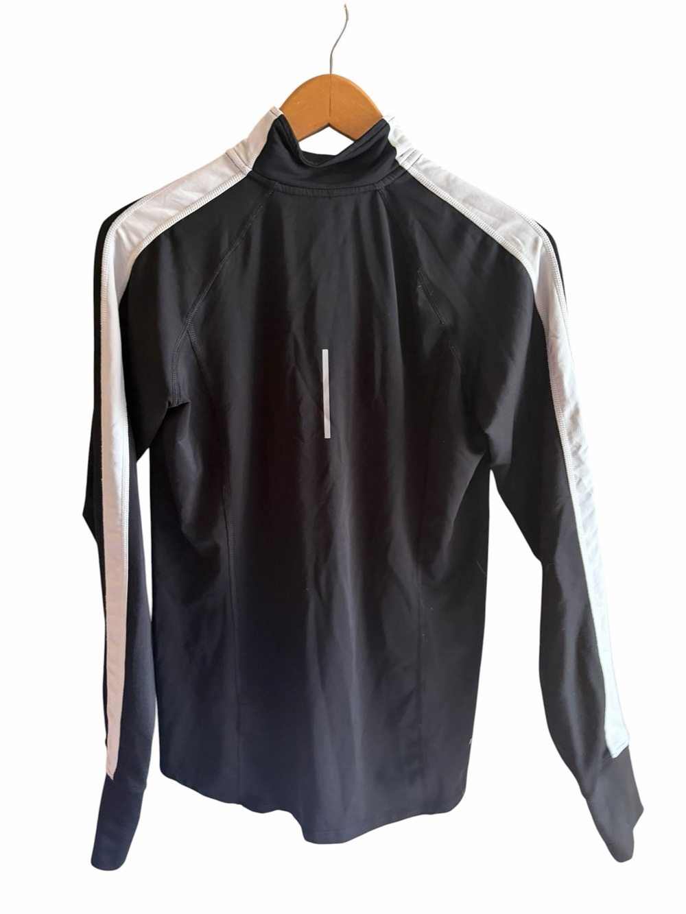 Nike Dri-FIT Quarter Zip Pullover Women’s Medium Black Long Sleeve Top - Picture 2 of 6
